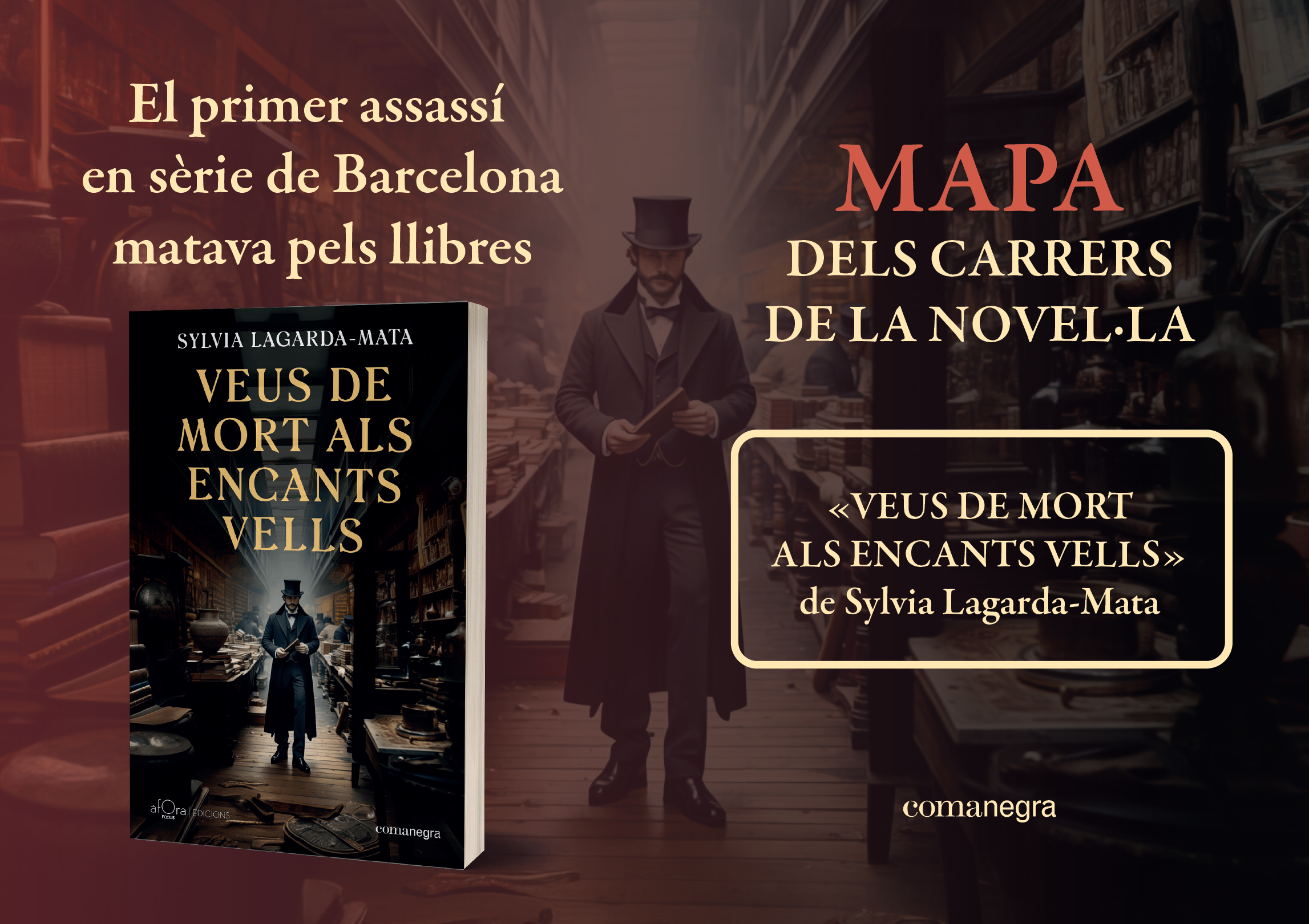 Revers i anvers mapa Veus de mort als Encants Vells